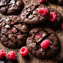 Load image into Gallery viewer, Raspberry & White Chocolate Cookies