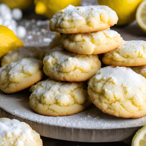 Lemon & Sherbet Cookies